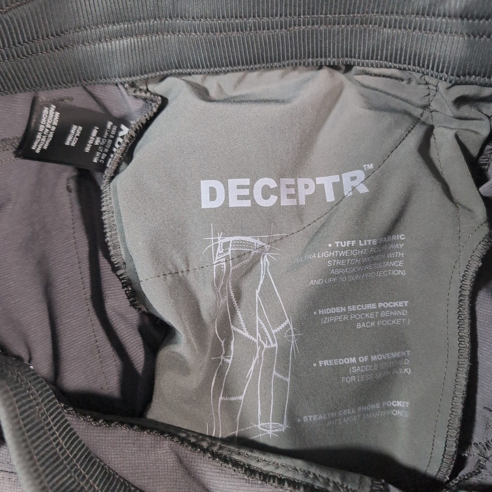 Kuhl Deceptr Pants Mens 34x34 Charcoal Gray Lightweight Stretch Technical Hiking - Picture 4 of 9